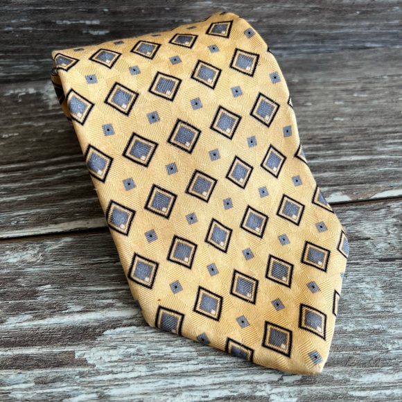 Bill‎ Blass NEO necktie men’s formal wear tie suit business print pattern silk - Picture 1 of 6
